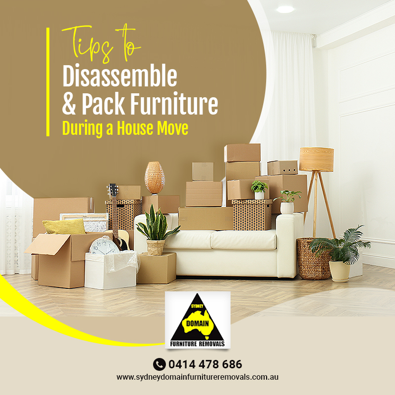 How to Disassemble & Pack Furniture During a House Move